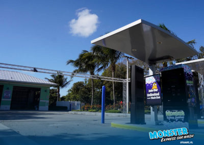 Monster Express Car Wash Paystation