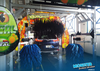Monster Wax with Fusion Seal at Monster Express Car Wash